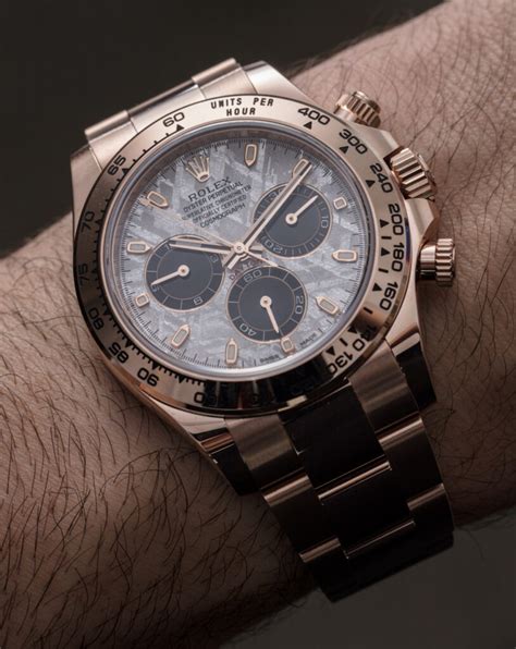 rolex buys meteorite|rolex meteorite dial price.